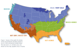 US Climate Zones 2023